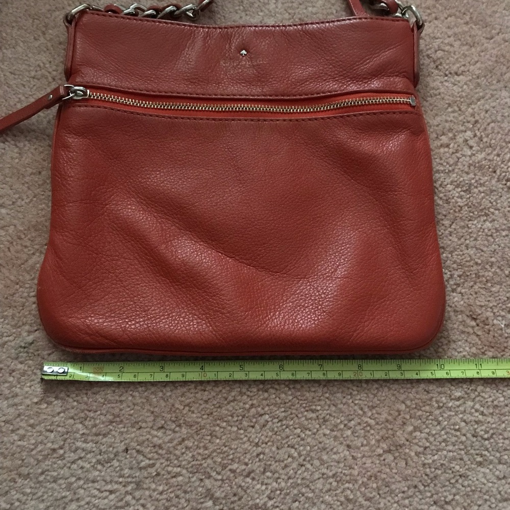 Kate spade orange cross body bag in good condition